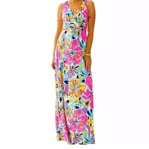 Lilly Pulitzer Amanda Maxi Dress - Besame Mucho-S